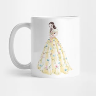 Snow - Floral Dress Mug